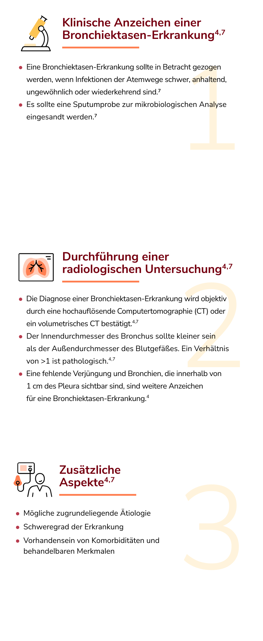 Bronchiectasis diagnose